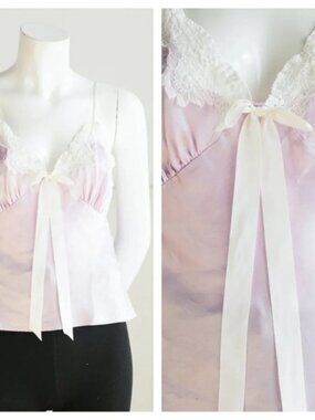 Mary Jo Bruno  Silk Lavender Purple Lingerie Slip